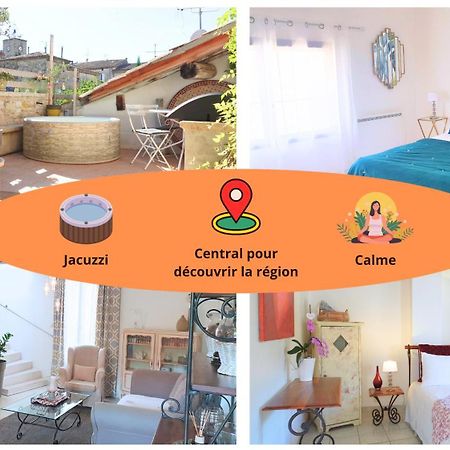 Maison Avec Jacuzzi Et Terrasse Sur Les Toits Brignon Luaran gambar